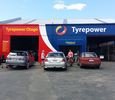 Exterior view of Tyrepower Otago