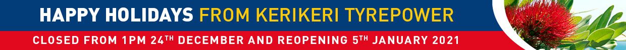 Christmas opening hours at Tyrepower Kerikeri