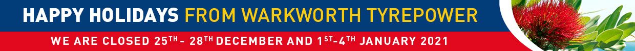 Christmas opening hours at Warkworth Tyrepower