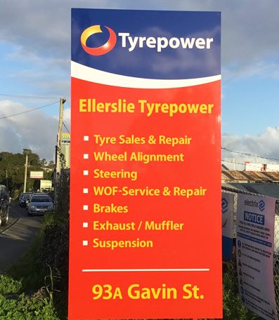 Ellerslie Tyrepower Signage