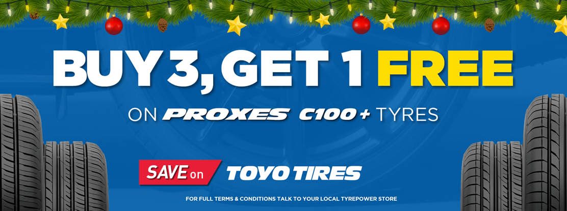 Buy 3, Get 1 Free On Proxes C100+ Tyres