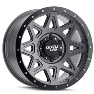 Dirty Life Theory Matt Gunmetal Alloy wheels