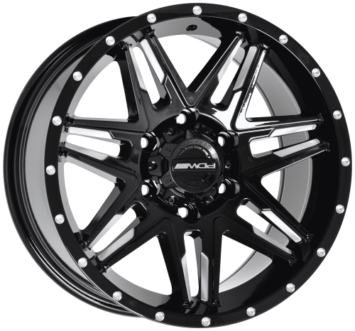 Dynamic Venom-X Black Alloy Wheels 1