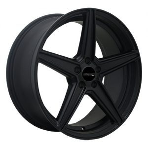 Dynamic cobra black alloy wheels