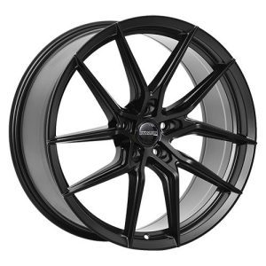 dynamic corsa nero black alloy wheels