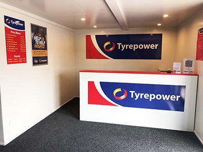 Whitianga Tyrepower reception area