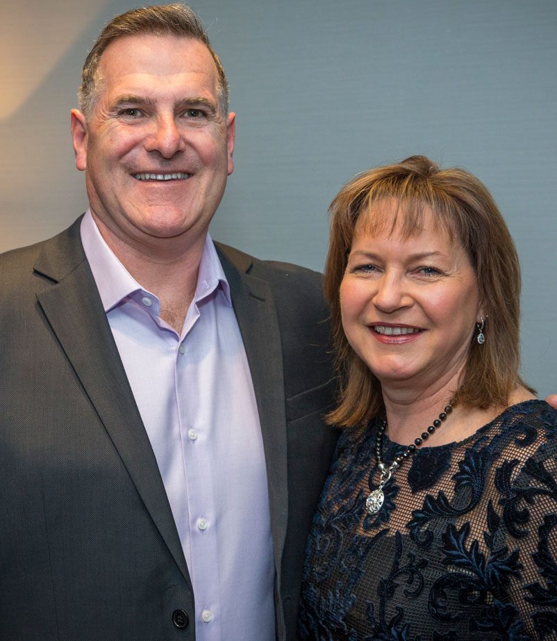 Craig and Christine Johnstone - owners of Harris Road and Gemmells Tyrepower
