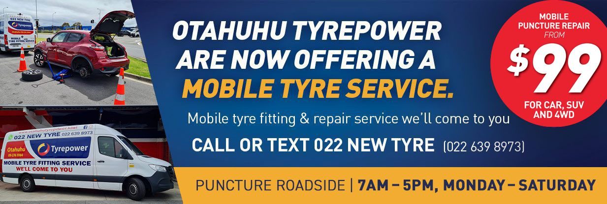 Mobile Tyre Service Available from Otahuhu Tyrepower