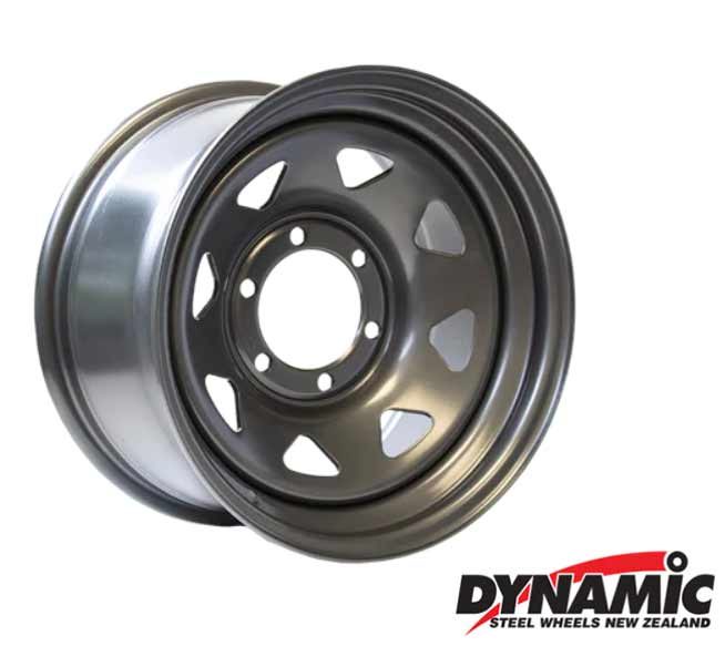 Dynamic Steel Sunraysia Gunmetal Wheel