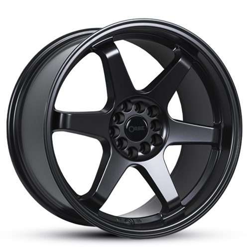 Orbit Kaman Satin Black Alloy Wheels Tyres | Cheap Wheels At Tyrepower NZ