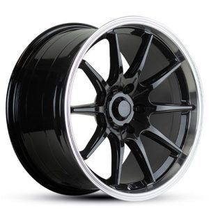 Orbit Prime Gloss LP Black Alloy Wheels