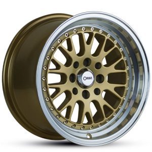Orbit Snare Gloss Gold FP alloy wheels