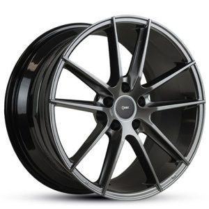 Orbit Axiom hyper black alloy wheels