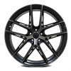 DTM Mario 9360 Satin Black Dark Tint Alloy Wheels 2