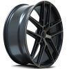 DTM Mario 9360 Satin Black Dark Tint Alloy Wheels 3