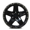DTM Drac R3809 Black Satin Alloy Wheels 2