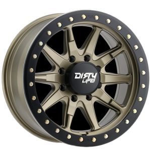 Dirty Life DT-2 Matte Gold Alloy Wheel