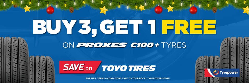 Buy 3, Get 1 Free On Proxes C100+ Tyres