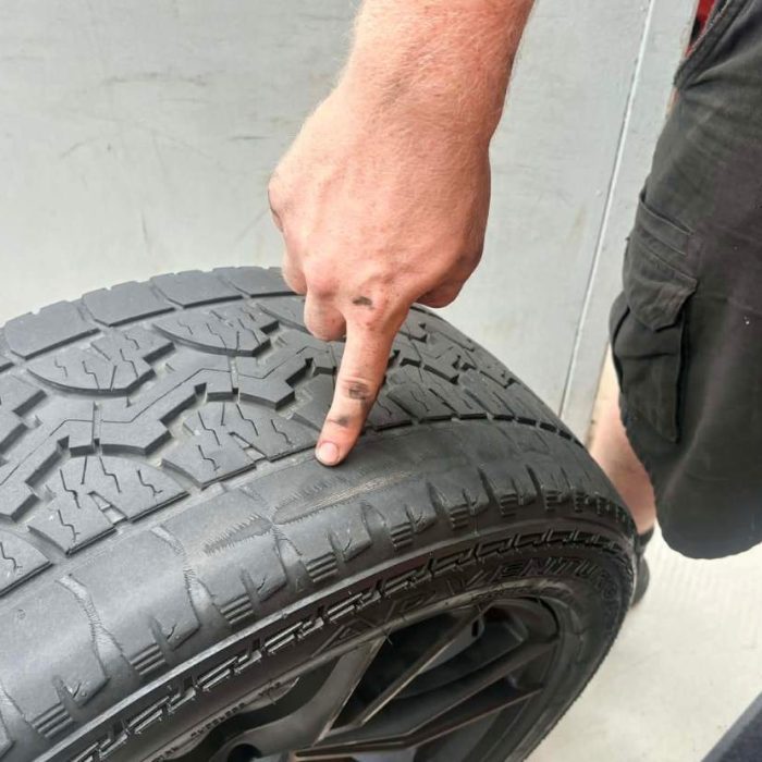 Inspecting your Tyres