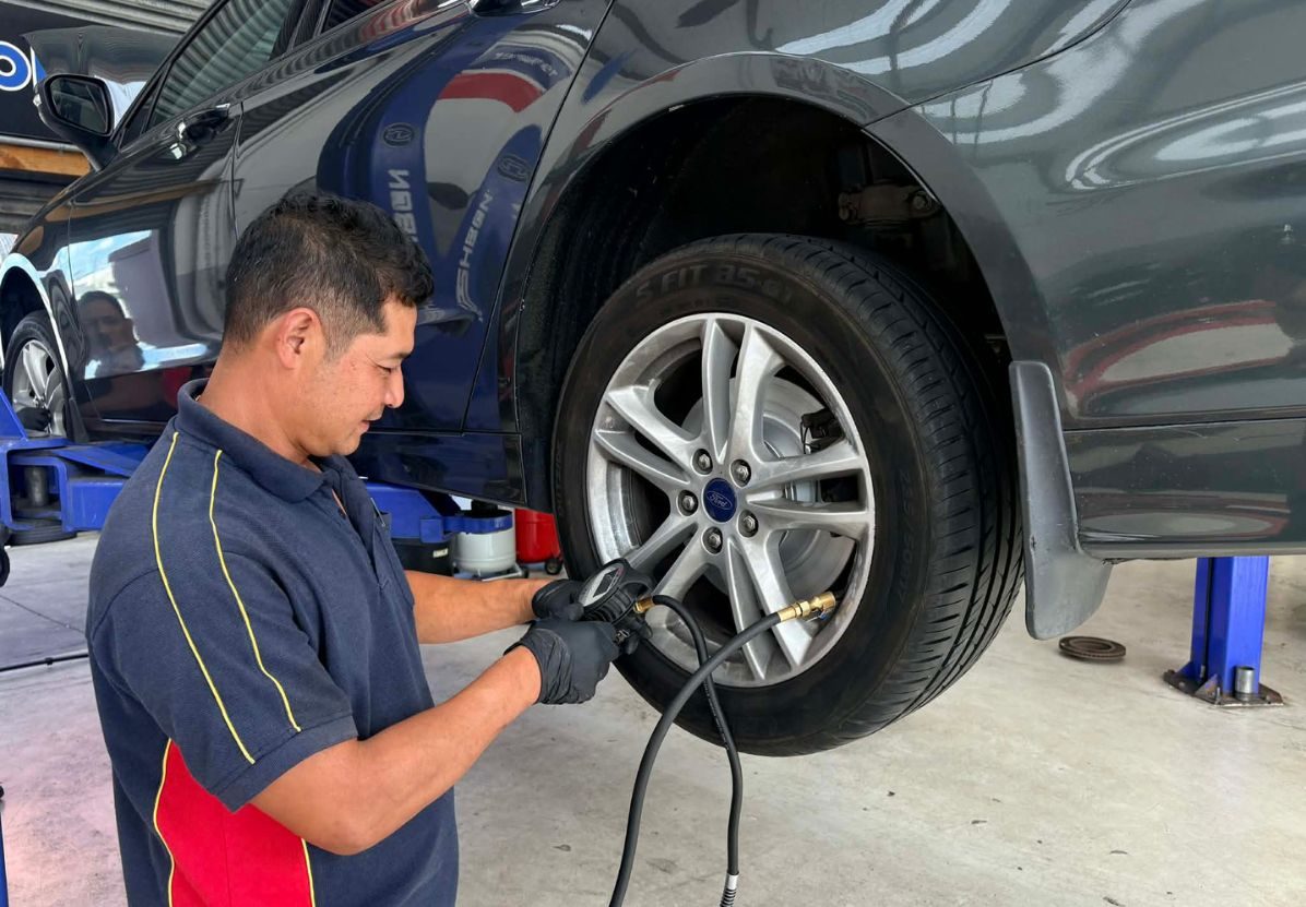 "How to check tyre pressure — free tyre pressure check at Tyrepower NZ